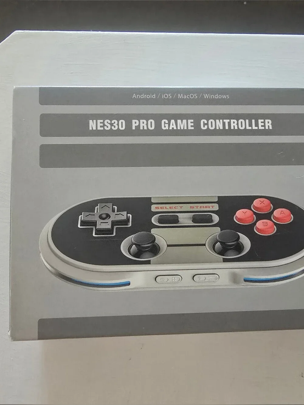 8BitDo NES30 Pro Wireless Game Controller with Original Box